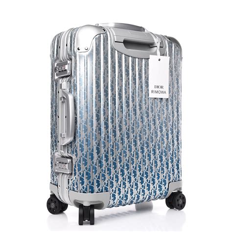 dior x rimowa luggage|dior rimowa luggage price.